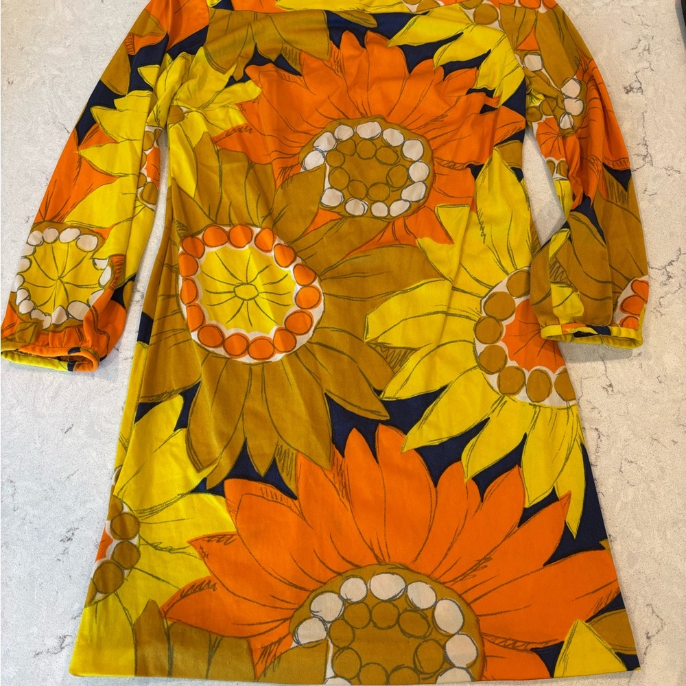 Vintage Burt Stanley 1960s Floral Mini Dress